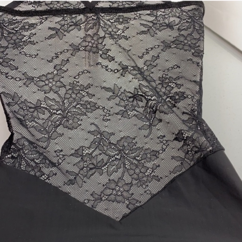NWOT Triumph BLK Chemise, L. *P1040 - Picture 4 of 7